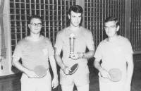 Kreispokalsieger 1969 Von links:Arno Weber, Edgar Fritz und Peter Kaiser